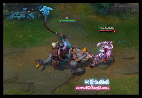 LOL6.2野兽猎手瑟庄妮新皮肤特效展示视频分享