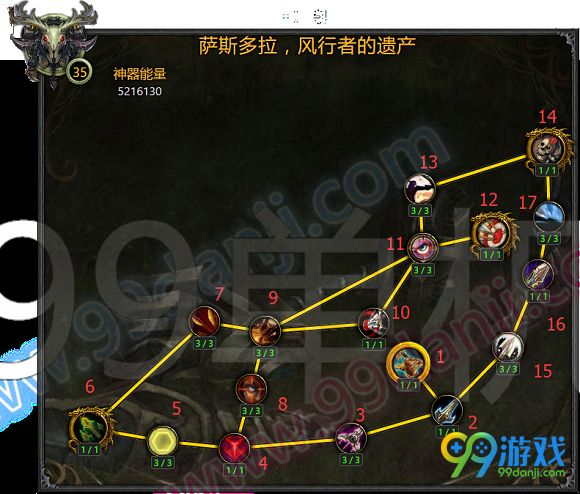魔兽世界7.0射击猎神器加点顺序推荐
