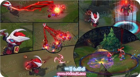 LOL3月9日新皮肤猩红之月亚索|凯南上架多少钱特效展示
