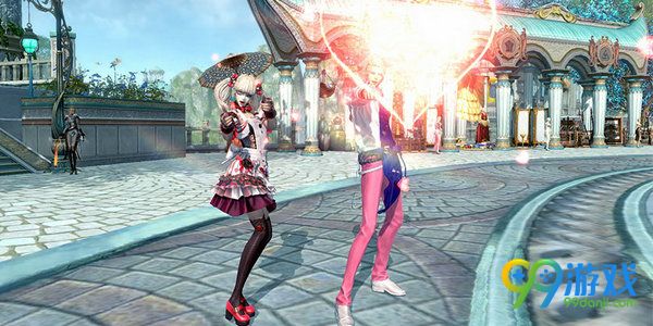 剑灵2017白色情人节男性专属时装恋歌外观 专属动作
