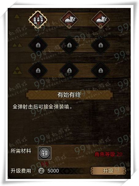 怪物猎人ol铳枪天赋选择 铳枪天赋选哪个