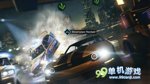 看门狗PC版 警察系统分析及逃跑方法