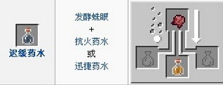 我的世界迟缓药水合成配方 我的世界迟缓药水怎么合成