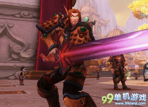 魔兽世界6.1测试服男血精灵新模型一览