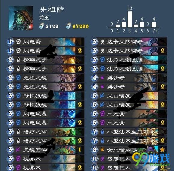 炉石传说高胜率卡组分享 炉石传说全新先祖萨卡组一览
