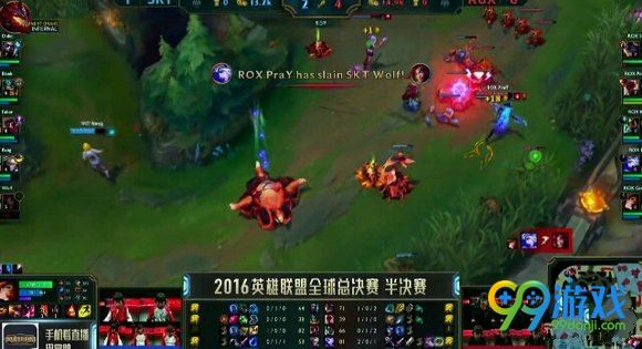 lol2016全球总决赛10月22日SKTvsROX第二场文字战报