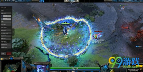 dota2 2016不朽3电魂闪电幽魂武器特效外观展示图