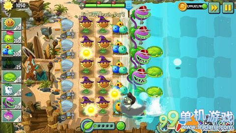 植物大战僵尸2海滩世界第2关过关图文攻略