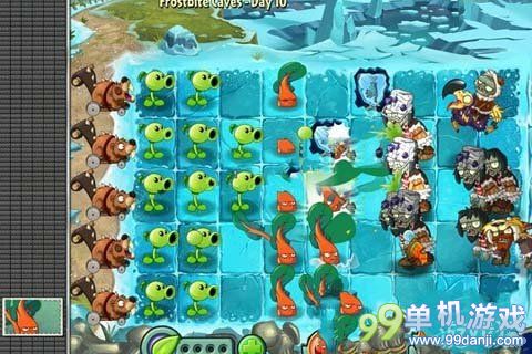 植物大战僵尸2国际版冰霜洞穴第10关图文攻略