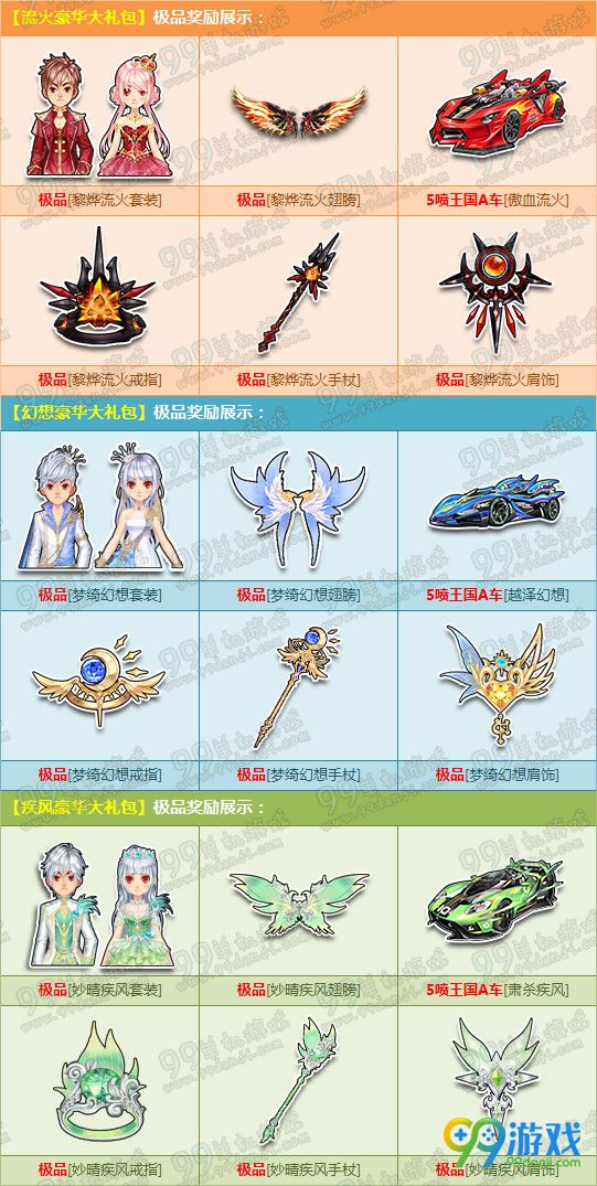 QQ飞车6月3日-5日儿童节福利享豪华大礼包活动详情
