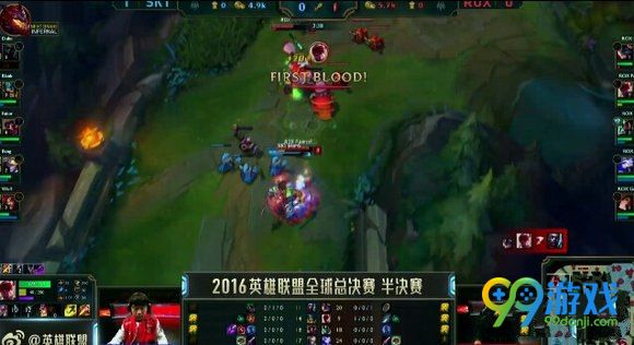 lol2016全球总决赛10月22日SKTvsROX第二场文字战报