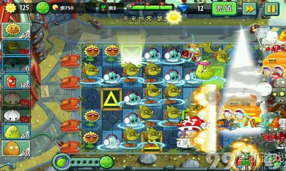 植物大战僵尸2未来世界第23天三星过关心得攻略