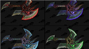 魔兽世界7.0DK神器外观模型 死亡骑士第六种神器