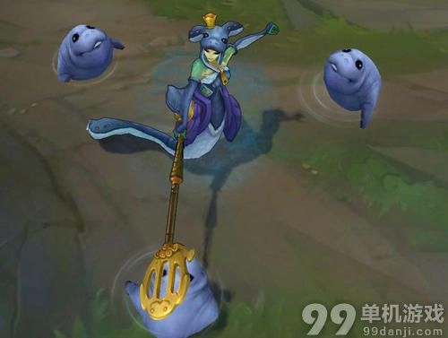 LOL海牛娜美皮肤介绍与展示