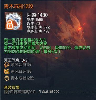 剑灵青木戒指怎么样好不好 青木戒指1-12段属性一览