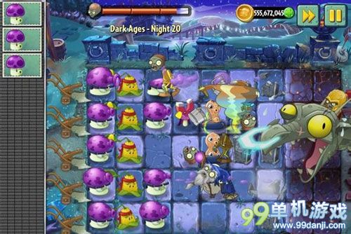 植物大战僵尸2黑暗时代第20关僵尸博士攻略