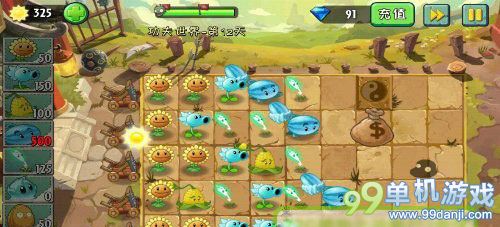 植物大战僵尸2中文版功夫世界第12关攻略