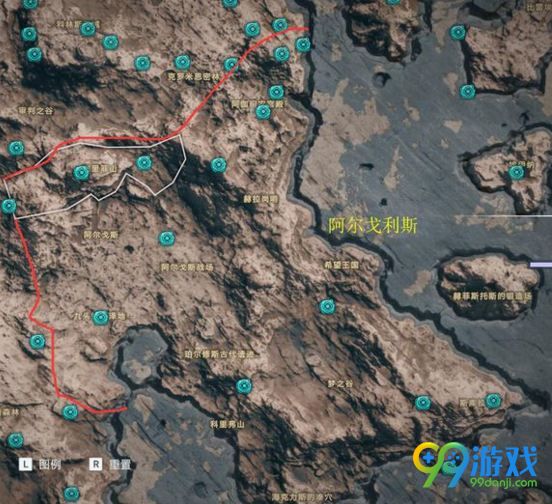 刺客信条奥德赛奥利哈刚在哪找 全地图奥利哈刚分布图