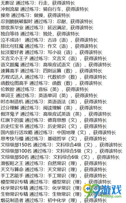 中国式家长稀有特长怎么获得 中国式家长稀有特长大全