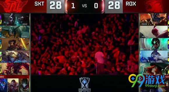 lol2016全球总决赛10月22日SKTvsROX第二场文字战报