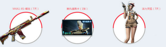 CF6月非常幸运活动地址 2016幸运二重送M4A1XS耀龙