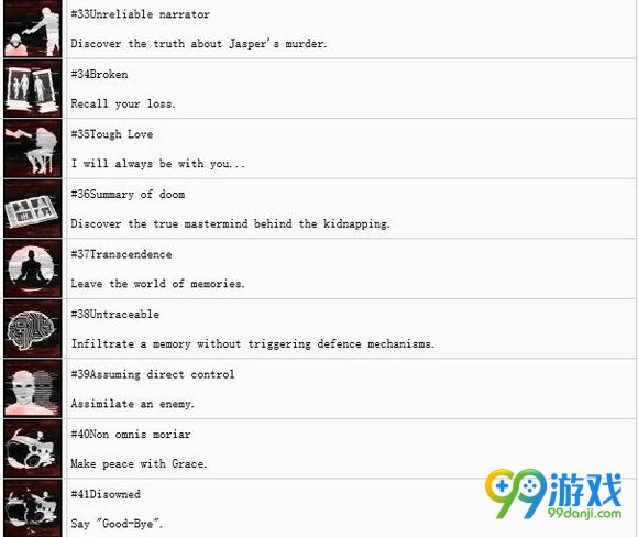 报复Get Even全成就图文介绍 报复Get Even成就有哪些