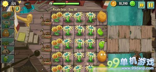 植物大战僵尸2海盗海域第10关图文攻略 