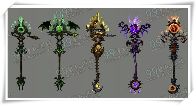 魔兽世界7.0术士神器外观 术士神器外观展示视频