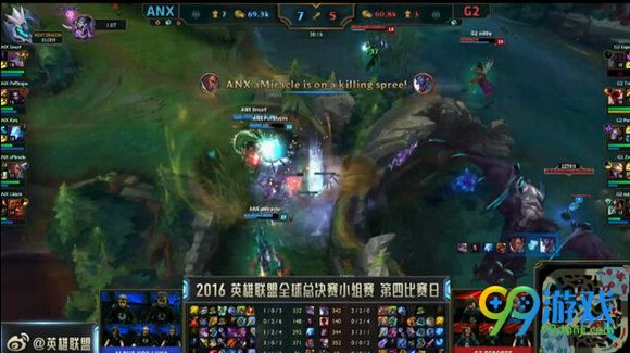 lol2016全球总决赛10月3日ANX vs G2 文字战报 1:0