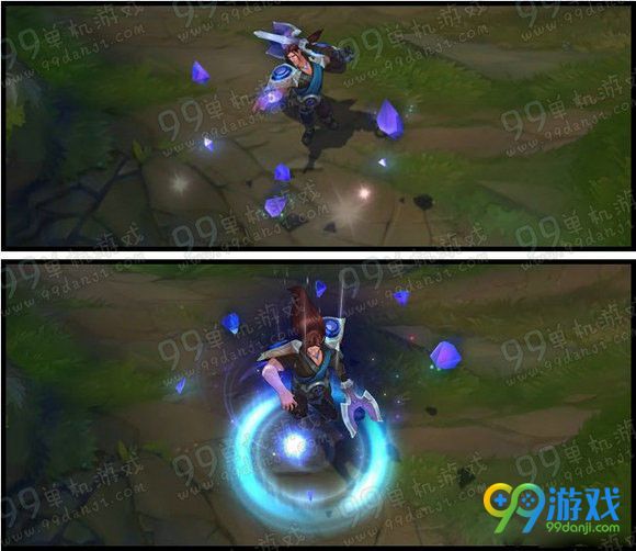 LOL6.8改版重做后宝石骑士塔里克皮肤特效汇总