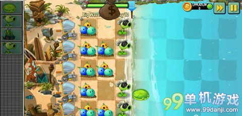 植物大战僵尸2国际版海滩世界第10关图文攻略