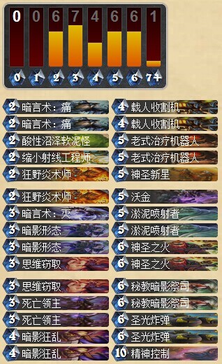 炉石传说黑科技疲劳暗牧卡组分享 助你上传说