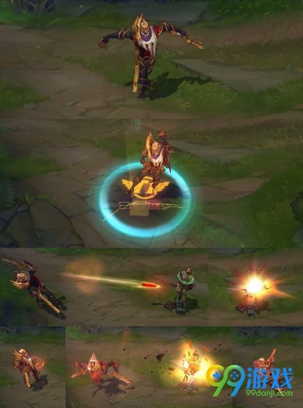 LOL2016 SKT T1总决赛皮肤特效 2016SKTT1冠军皮肤