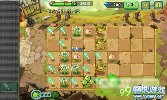 植物大战僵尸2中文版功夫世界第19关攻略