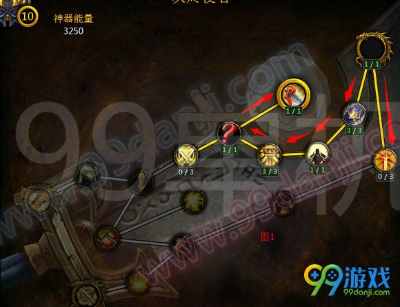 魔兽世界7.0惩戒骑神器路线 惩戒骑神器特质路线加点