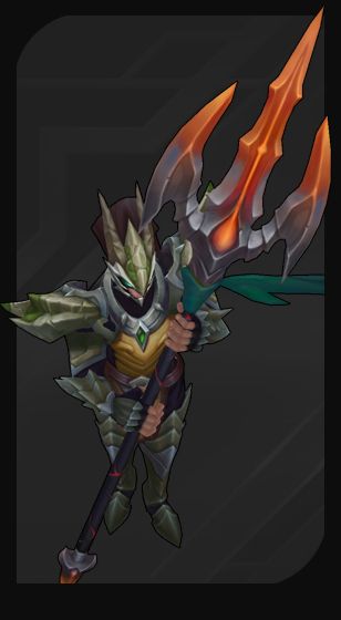 lol7.5版本新炫彩皮肤屠龙勇士潘森|屠龙勇士赵信外观
