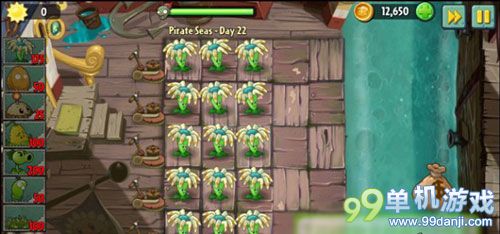 植物大战僵尸2海盗海域第22关图文攻略