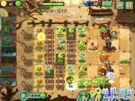 植物大战僵尸2中文版狂野西部第8关图文攻略