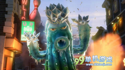 植物大战僵尸花园战争仙人掌武器技能升级解析