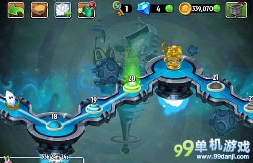 植物大战僵尸2未来世界第20关图文攻略