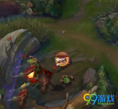 lol潘森面包师新皮肤特效视频前瞻 掘墓者重做gif展示