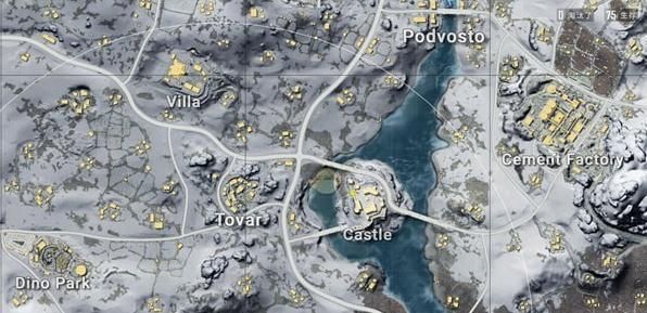 绝地求生雪地地图bug分享 绝地求生雪地城堡bug位置地点详情