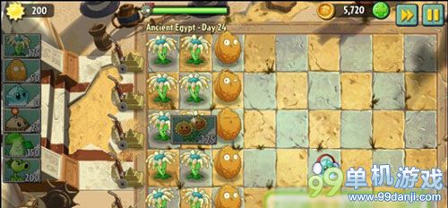 植物大战僵尸2神秘埃及第24关图文攻略