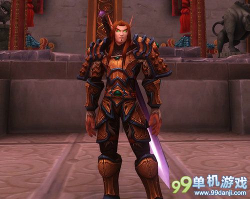 魔兽世界6.1测试服男血精灵新模型一览