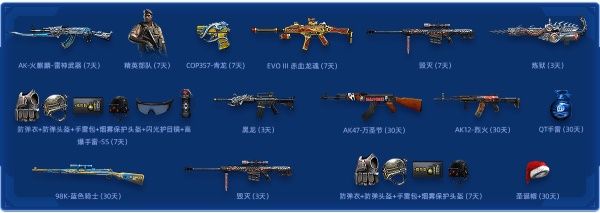 CF你的八月专属宝箱