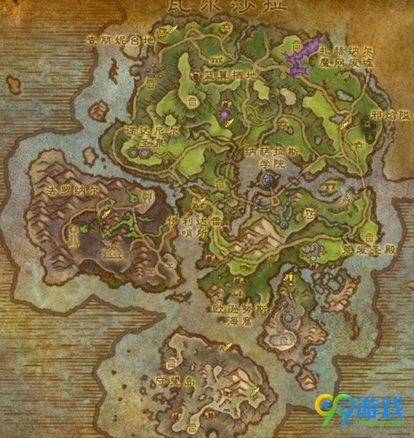 魔兽世界7.0控制眼球侦查任务仪式场在哪攻略