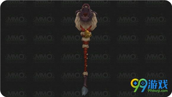 魔兽世界7.0羊头杖外观展示 喜羊羊模型法杖