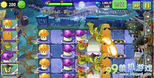 植物大战僵尸2中文版黑暗时代第21关图文攻略