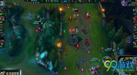 lol2016全球总决赛10月22日SKTvsROX第三场文字战报