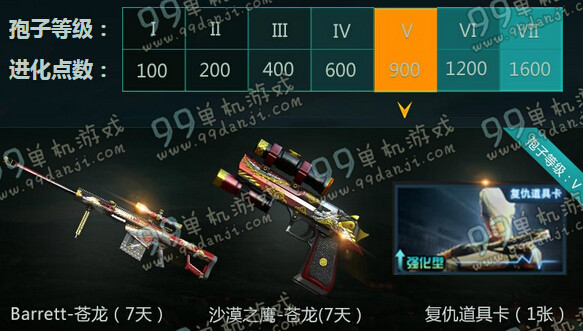 CF幽灵进化活动进化点数孢子等级1-7级对应奖励一览
